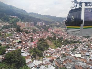 Seilbahn über Medellín